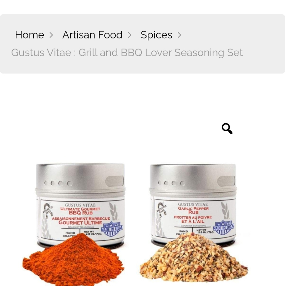 Gustus Vitae Grill & BBQ Lover Set
